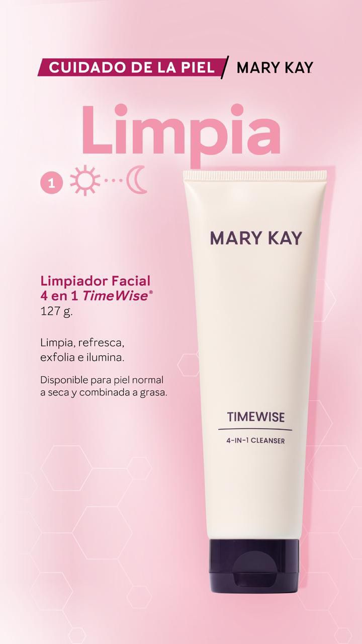 LIMPIADORA TIME WISE 3D N/S Piel normal a seca